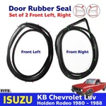 Door Rubber Seal Weatherstrip Front Lr Fits Isuzu Kbz Chevrolet Luv 1980-88 C126. Fixed Price $97.99.