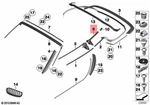 Genuine Bmw Z4 Roadster E89 18I Inner Channel Sealing Rear Right 51377046124. Fixed Price $413.73.