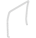 Genuine Ford Door Seal 3C2Z-15253A10-AA. Fixed Price $126.88.