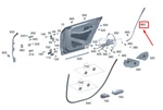 Mercedes-benz Eqs V297 Door Seal Rear Right A2977301800. Fixed Price $25.62.