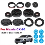 For Mazda CX-90 Q Door Rubber Seal Strips Weather Draft Wind Noise Reduction Kit. Fixed Price $60.16.