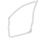 Genuine Toyota Front Weather-strip 67896-04020. Fixed Price $30.00.