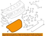 Lincoln Ford Oem 13-16 Mkz Trunk Lid-weatherstrip Seal DP5Z5443720B. Fixed Price $177.87.