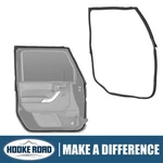 Hooke Road Front Driver Side Door Rubber Weather Seal For 07-18 Jeep Wrangler Jk. Fixed Price $65.99.