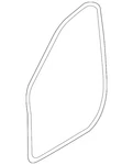 Genuine Volvo Surround Weather-strip 32342436. Fixed Price $164.33.