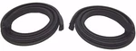 1965-1966 Ford Mustang 2 Door Hardtop Roof Rail Weatherstrip Seals, Pair. Fixed Price $51.50.