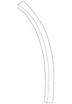 Genuine Nissan Door Shell Seal 82892-7JA0A. Fixed Price $12.65.