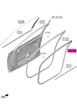 Genuine New Front Door Body Side Lh Weatherstrip Hyundai Sonata 2019-2023. Fixed Price $78.03.