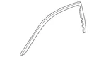 Genuine Honda Sub-seal Front Door 72325-S04-A01. Fixed Price $76.53.
