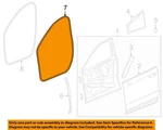 Gm Oem 19-23 XT4 Front Components-door W'strip 84600669. Fixed Price $62.77.