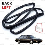 Rear Lh Doors Seal Rubber Weatherstrip For Honda Accord Sedan 1990 1993. Fixed Price $62.00.