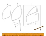 Gm Oem 13-24 ATS,CT4 Front Door Components-lower W'strip 23350711. Fixed Price $56.21.