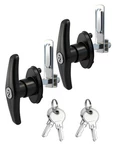 Jamgoer Truck Cap Camper Shell T-handle Lock Replacement Kit Keyed Black. Fixed Price $40.71.