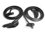1990-1996 Chevrolet Corvette C4 New Direct Fit Door Weatherstrip Seals, Pair. Fixed Price $194.67.
