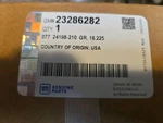 New Gm 2014-2019 Rear Door-weatherstrip Seal Right 23286282. Fixed Price $70.00.