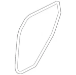 Genuine Nissan Opening Trim 76923-JM00D. Fixed Price $151.38.