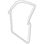 Genuine Volkswagen Surround Weather-strip 5C5-867-338-J. Fixed Price $587.36.