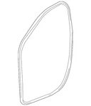 Genuine Gm Weather-strip On Body 84938715. Fixed Price $19.24.