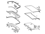 Genuine Mercedes-benz Sealing Frame 113-750-01-77-64. Fixed Price $577.20.