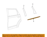 Chrysler Oem 09-20 Journey Rear Door Exterior Trim-belt W'strip 5076859AJ. Fixed Price $145.85.