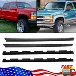 4PCS Fit Chevy Truck Inner & Outer Window Sweep Felt Trim Seal Weatherstrip. Fixed Price $34.99.