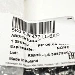 New Volkswagen Golf MK6 Rear Left Window Aperture Seal 5K6839477D5AP. Fixed Price $67.90.