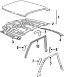 Genuine Gm Drip Weather-strip Seal 03534158. Fixed Price $26.74.