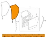 Gm Oem 18-23 Enclave Rear Components-door W'strip 84222070. Fixed Price $92.28.