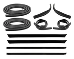 New Front 10-PC Door Glass Seal Set / For 1994-01 Dodge Ram Truck Std & Ext Cab. Fixed Price $269.99.