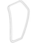 Genuine Gm Surround Weather-strip 15907479. Fixed Price $88.74.