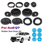 For Audi Q7 Door Rubber Sealing Strips Weather Draft Wind Noise Reduction. Fixed Price $59.88.
