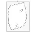 Genuine Toyota Surround Weather-strip 67871-0C050. Fixed Price $111.79.