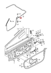 Genuine Audi R8 4S3 4S9 4SP 4SR Door Seal Self-adhesive 4S7831721A. Fixed Price $299.95.