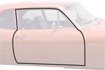 1968-72 Chevy Ii Nova Ventura; Door Frame Weatherstrip; Pair; Oer. Fixed Price $69.99.