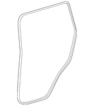 Genuine Lexus Weather-strip On Body 62331-60121. Fixed Price $186.71.