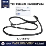 Genuine Front Door Side Weatherstrip Lh 82130L1500 For Hyundai Sonata. Fixed Price $64.00.