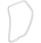 Genuine Gm Door Weather-strip 15878964. Fixed Price $39.03.