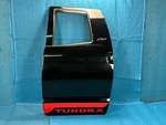 Toyota Tundra Double Cab Rear Door W/ Mouldings Driver's 07-21 BLACK:218 Oem. Fixed Price $595.00.