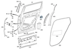 Genuine Mercedes-benz Cover Strip 247-737-65-00. Fixed Price $23.10.