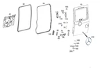 Genuine Mercedes-benz Door Seal 463-741-07-00. Fixed Price $356.70.