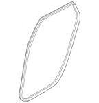 Genuine Mazda Body Weather-strip EG21-68-914B. Fixed Price $109.01.