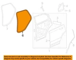 Gm Oem 19-23 XT4 Rear Components-door W'strip 84600672. Fixed Price $53.19.