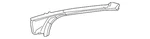 Genuine Audi Door Seal 8F0-831-721-D. Fixed Price $284.40.