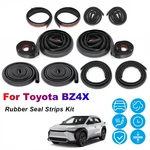 For Toyota BZ4X Door Rubber Seal Strips Weather Draft Windnoise Reduction Kit. Fixed Price $59.22.