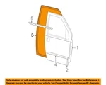 Ford Oem 00-03 E-150 Club Wagon Door Components-weatherstrip 2C2Z1520709AA. Fixed Price $112.14.