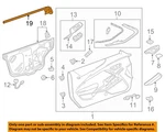 Gm Oem 16-23 Camaro Door Interior Trim-belt W'strip 84165674. Fixed Price $133.51.