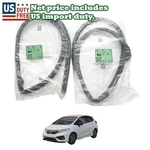 Rear Door Weatherstrip Seal Set Fit Honda Jazz GK3 GK5 GK6 GK7 GH7 GP6 15-20. Fixed Price $94.65.