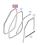 Genuine Land Rover Discovery On Body Door Seal LR105175/LR113843. Fixed Price $99.67.