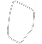 Genuine Volkswagen Surround Weather-strip 57N-867-913-A-9B9. Fixed Price $33.04.