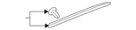 Genuine Honda Seal Rear Door Side Sill 72827-SZA-A01. Fixed Price $67.84.